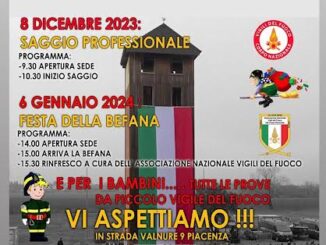 Saggio Professionale Vigili del Fuoco di Piacenza