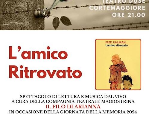 Giorno della Memoria teatro Duse Cortemaggiore