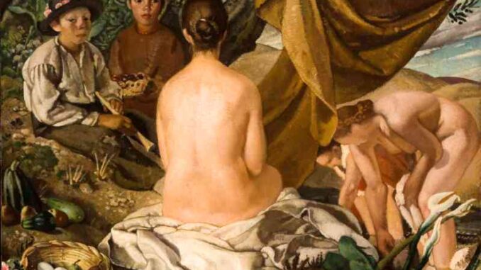 Restauro-in-galleria-per-la-Quiete-di-Felice-Carena-a-Piacenza