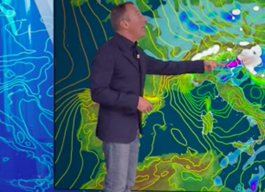 aria più fredda Piacenza