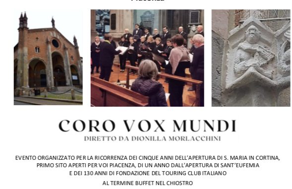 Concerto del Coro Vox Mundi il 27 ottobre