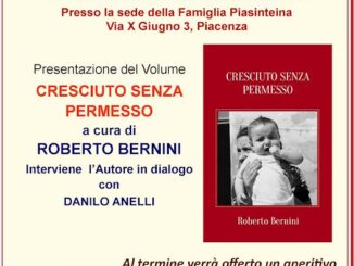 Cresciuto senza permesso, presentazione del libro il 5 dicembre