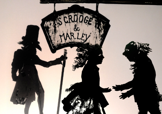 Scrooge e il Natale futuro in scena alla Ricci Oddi