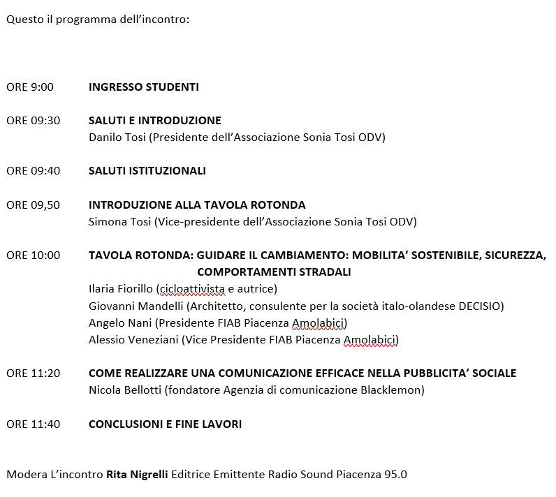 Associazione Sonia Tosi