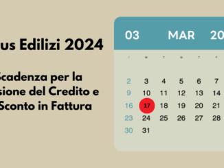 Bonus Edilizi 2024: Scadenza per la Cessione del Credito e lo Sconto in Fattura