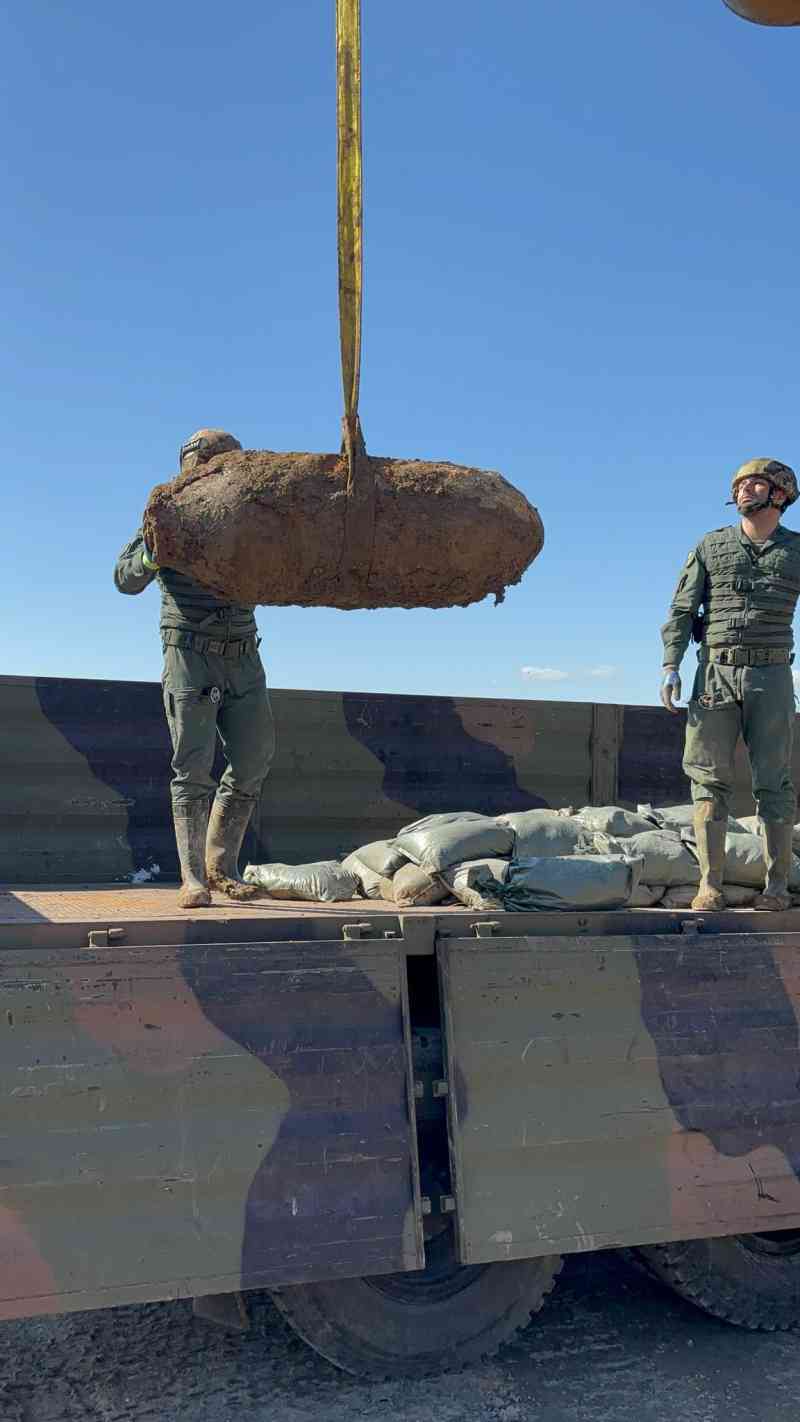 Bomba da mille libbre trovata in Toscana