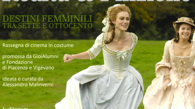 rassegna di cinema in costume a Piacenza