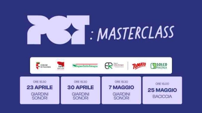 Piacenza Talenti cominciano le Masterclass