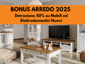 Bonus Arredo 2025: Detrazione 50% su Mobili ed Elettrodomestici Nuovi