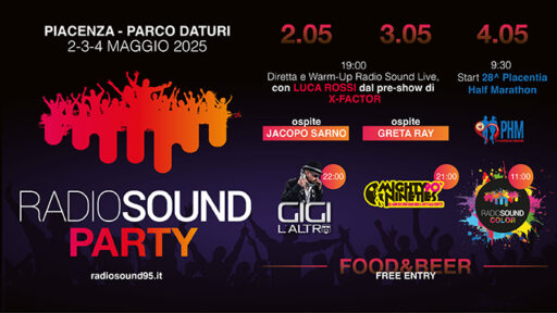 Radio Sound Party e Radio Sound Color: musica, sport e colori alla Placentia Half Marathon