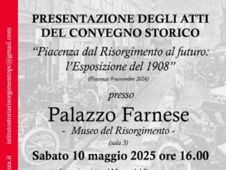 Convegno storico, presentazione degli atti il 10 maggio