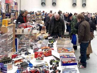 mercato del giocattolo vintage a Piacenza Expo