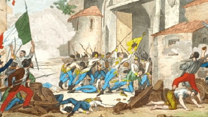 Ritirata austriaca da Piacenza