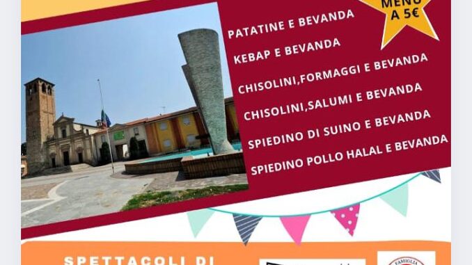 Stasira só mía sa fà 28 giugno Pontenure