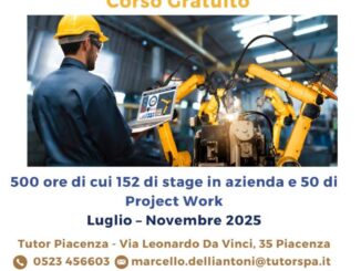 Corso per Tecnico di automazione e robotica a Piacenza