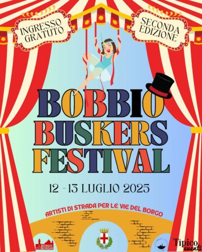 Bobbio Buskers Festival il 12 e 13 luglio