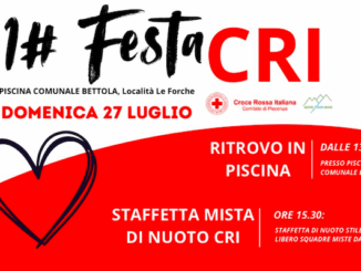 Festa con la Croce Rossa il 27 luglio