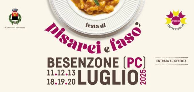 Festa dei Pisarei e Fasò 2025 a Besenzone