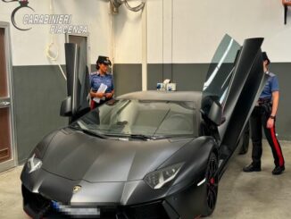 Castel San Giovanni, i Carabinieri sequestrano una Lamborghini