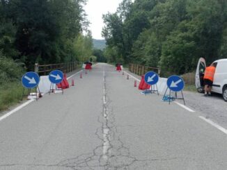 Evidenziate criticità a Morfasso sul Ponte sul rio Canalone