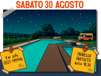 Festa di fine estate il 30 agosto alla Piscina di San Nicolò