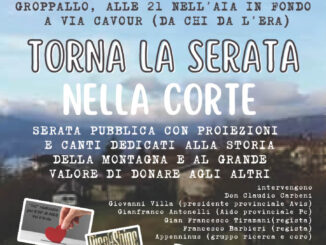 Serata in Corte il 15 agosto a Groppallo