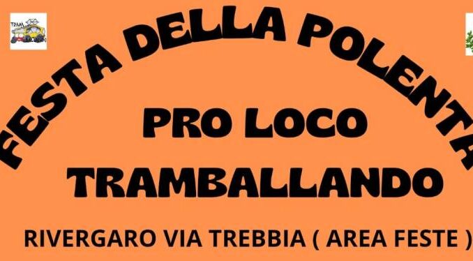 Festa della Polenta a Rivergaro il 13 e 14 settembre