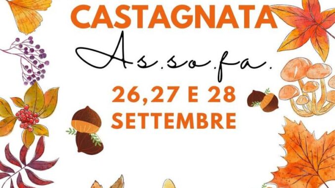 Castagnata di beneficenza di Assofa 2025