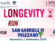 Longevity Run 2025, a San Gabriele di Piozzano il 7 settembre