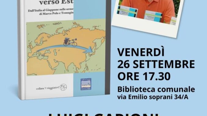 Luigi Garioni presenta il suo libro il 26 settembre alla Biblioteca di Gossolengo