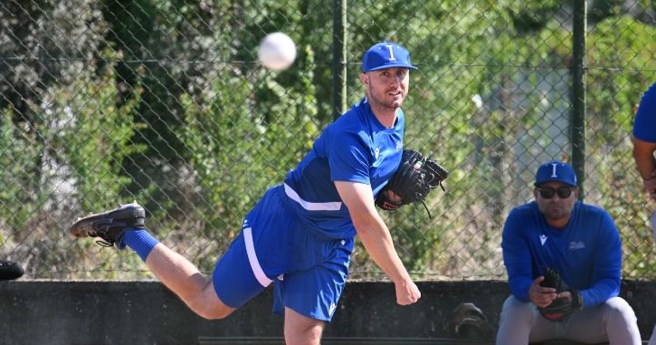 Baseball - Primo allenamento per la nazionale italiana al De Benedetti