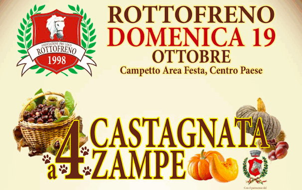 Castagnata a 4 zampe 2025 a Rottofreno