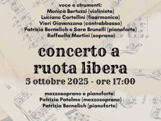 Weekend musicale alla Galleria Rosso Tiziano il 4 e 5 ottobre