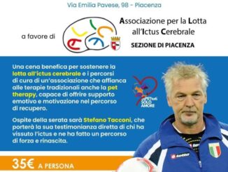 Cena benefica il 2 febbraio a Piacenza. Ospite Stefano Tacconi