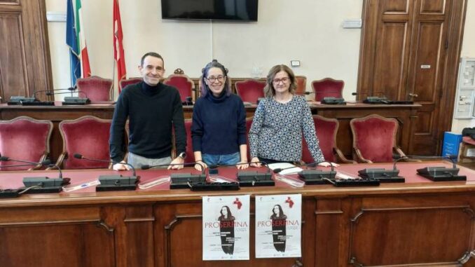 Matteo Corradini in scena con "Proserpina" a Piacenza