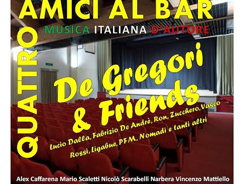 Quattro Amici al Bar in concerto al teatro Verdi