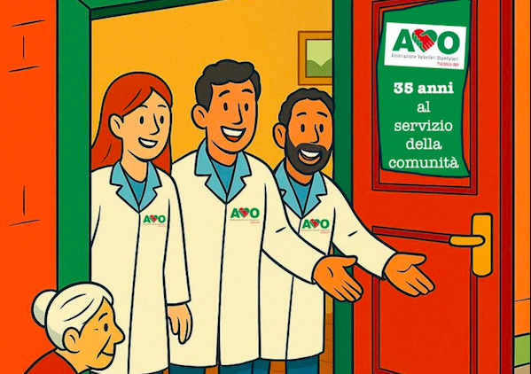 L'Associazione AVO Piacenza a Volontariato in Onda: “Presenti anche a Fiorenzuola. Nuovi corsi al via in febbraio” - AUDIO