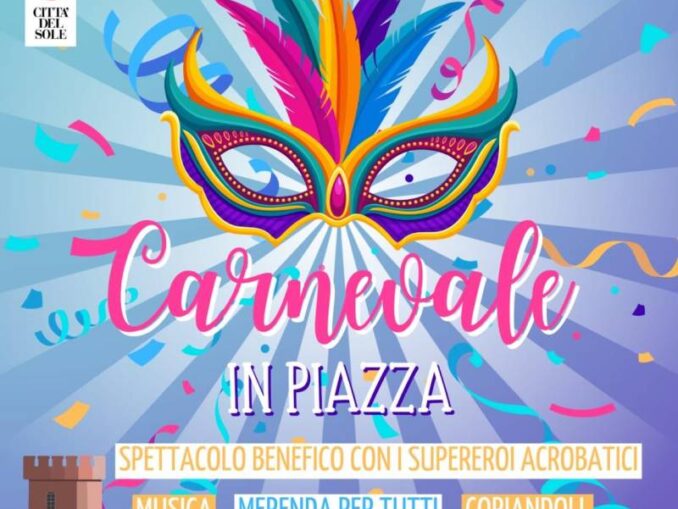 Carnevale in Piazza 2026 il 15 febbraio a Pontenure