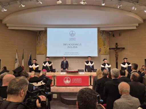 Carlo Cracco al Dies Academicus della Cattolica