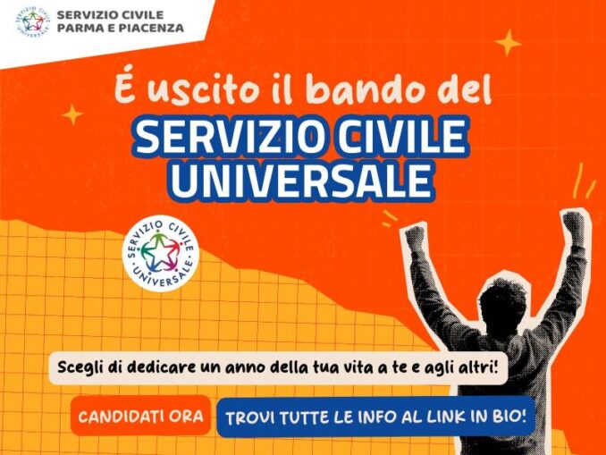 Servizio Civile Universale 2026 a Piacenza