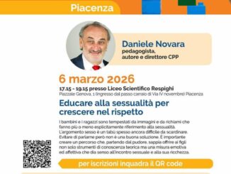 Scuola Genitori di Piacenza, educare alla sessualità