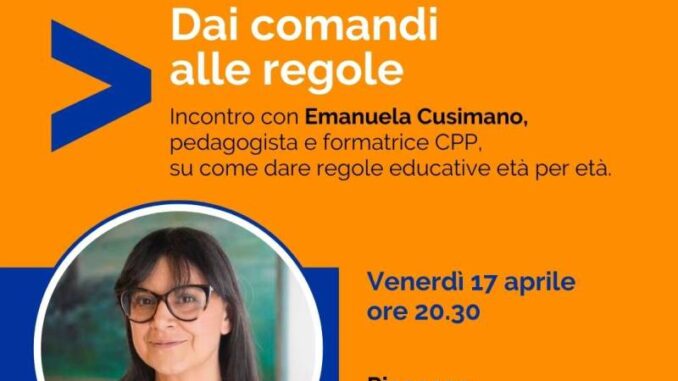 Dai comandi alle regole Scuola Genitori di Piacenza