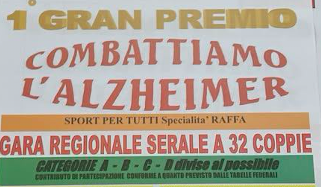 Gran Premio di Bocce Combattiamo l'Alzheimer a Fiorenzuola