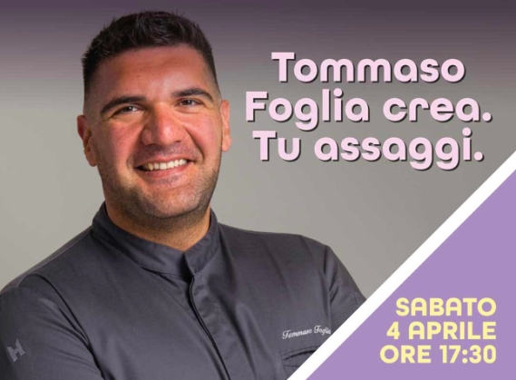 Tommaso Foglia ospite il 4 aprile al Centro Commerciale Gotico
