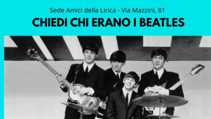 Chiedi chi erano i Beatles 9 maggio