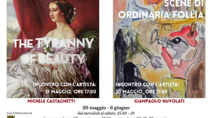 Michele Castagnetti e di Giampaolo Nuvolati allo Spazio Rosso Tiziano