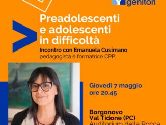 Adolescenti in difficoltà, incontro a Borgonovo