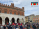 Matteo Bensi in Piazza Cavalli il 2 giugno 2026