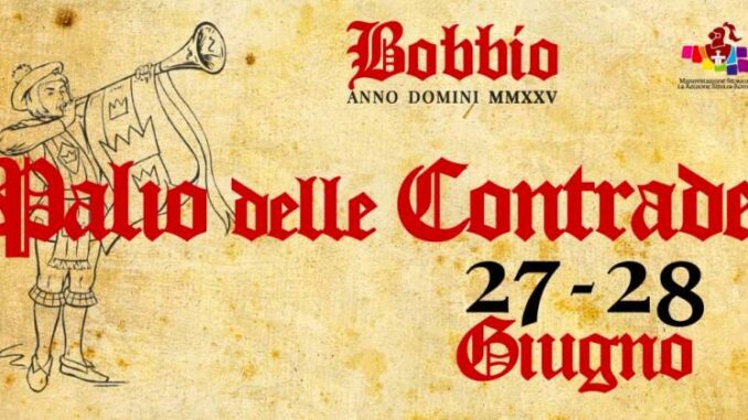 Palio delle Contrade 2026 a Bobbio