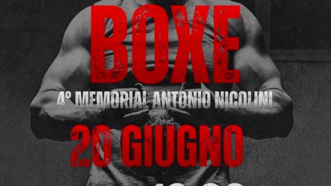 Memorial Antonio Nicolini 2026